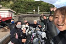 柏島最終日ダイビング（T^T）