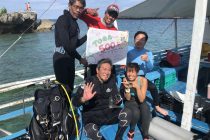 500ダイブおめでとう〜⭐️