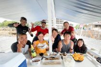 アクエリアスボート進水式！