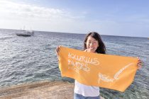 アクエリアス！フェイスタオル💛