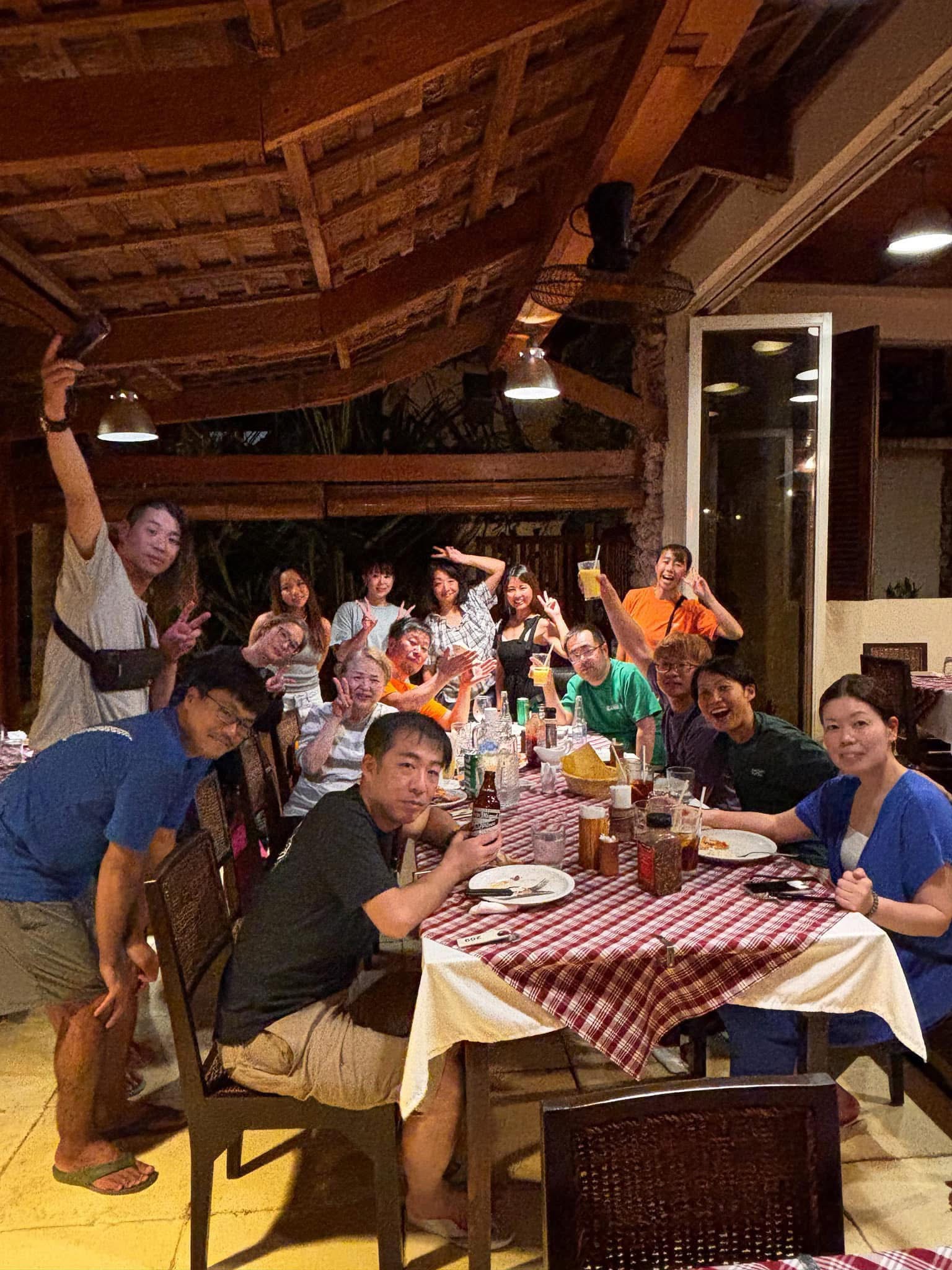 大人数でマラパスクア🦈