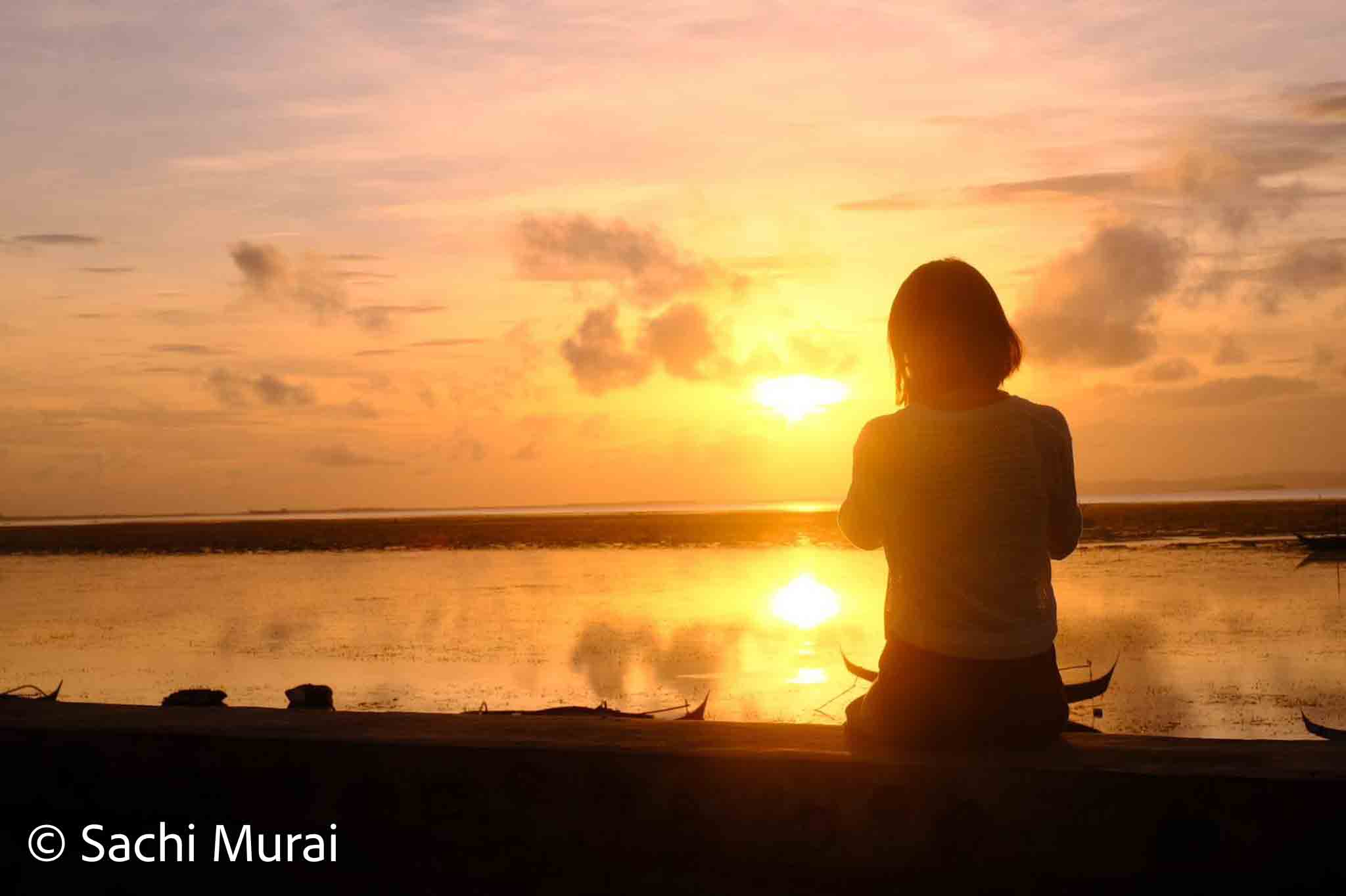 朝日を撮影しに☀️