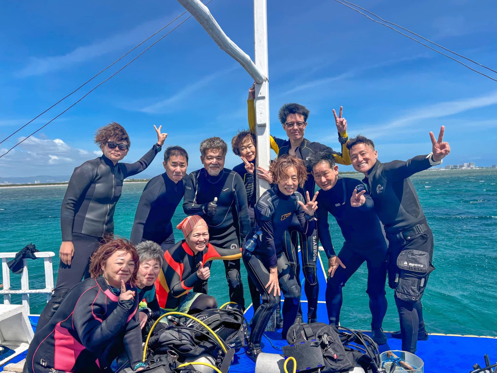 今日からOBB御一行様！